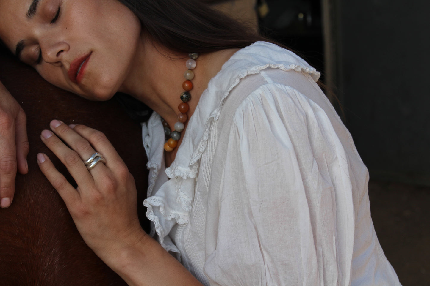 Collar Tierra con cuentas