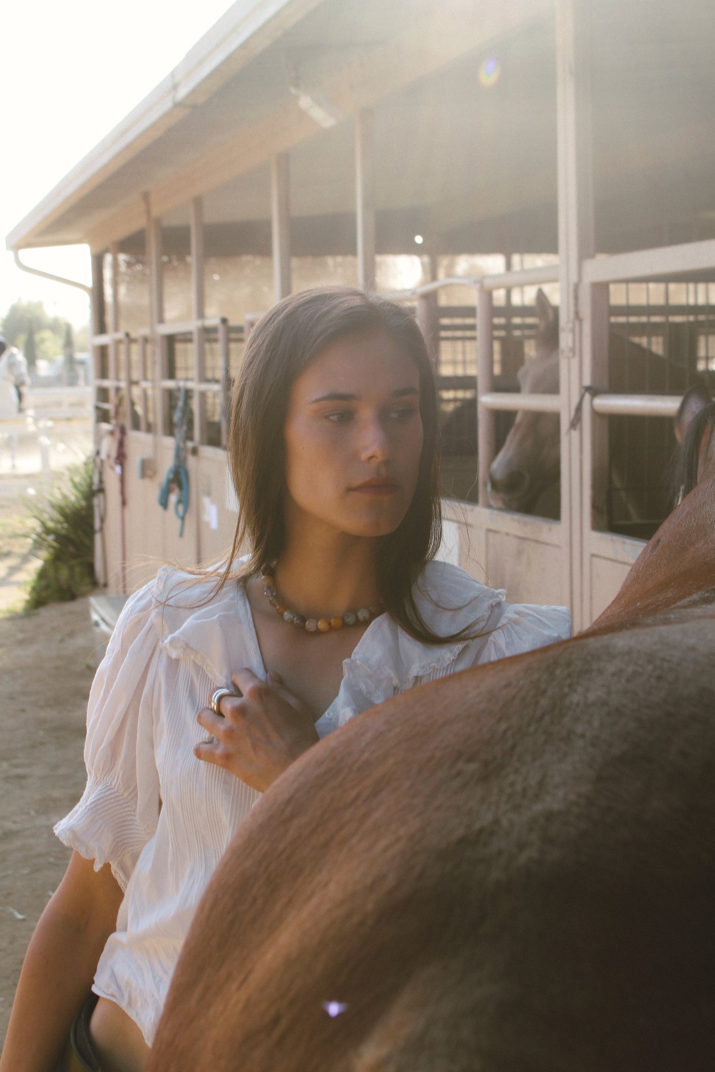 Collar Tierra con cuentas