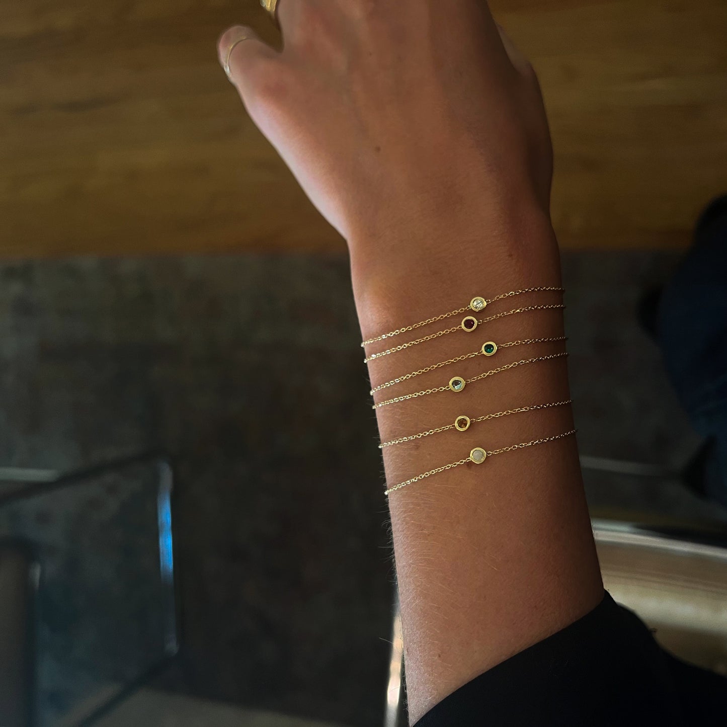 Pulsera de piedra natal