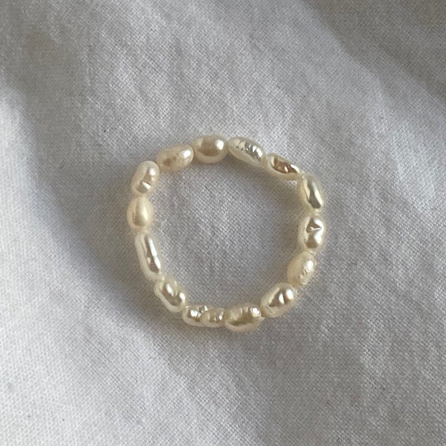 Anillo de perla de arroz