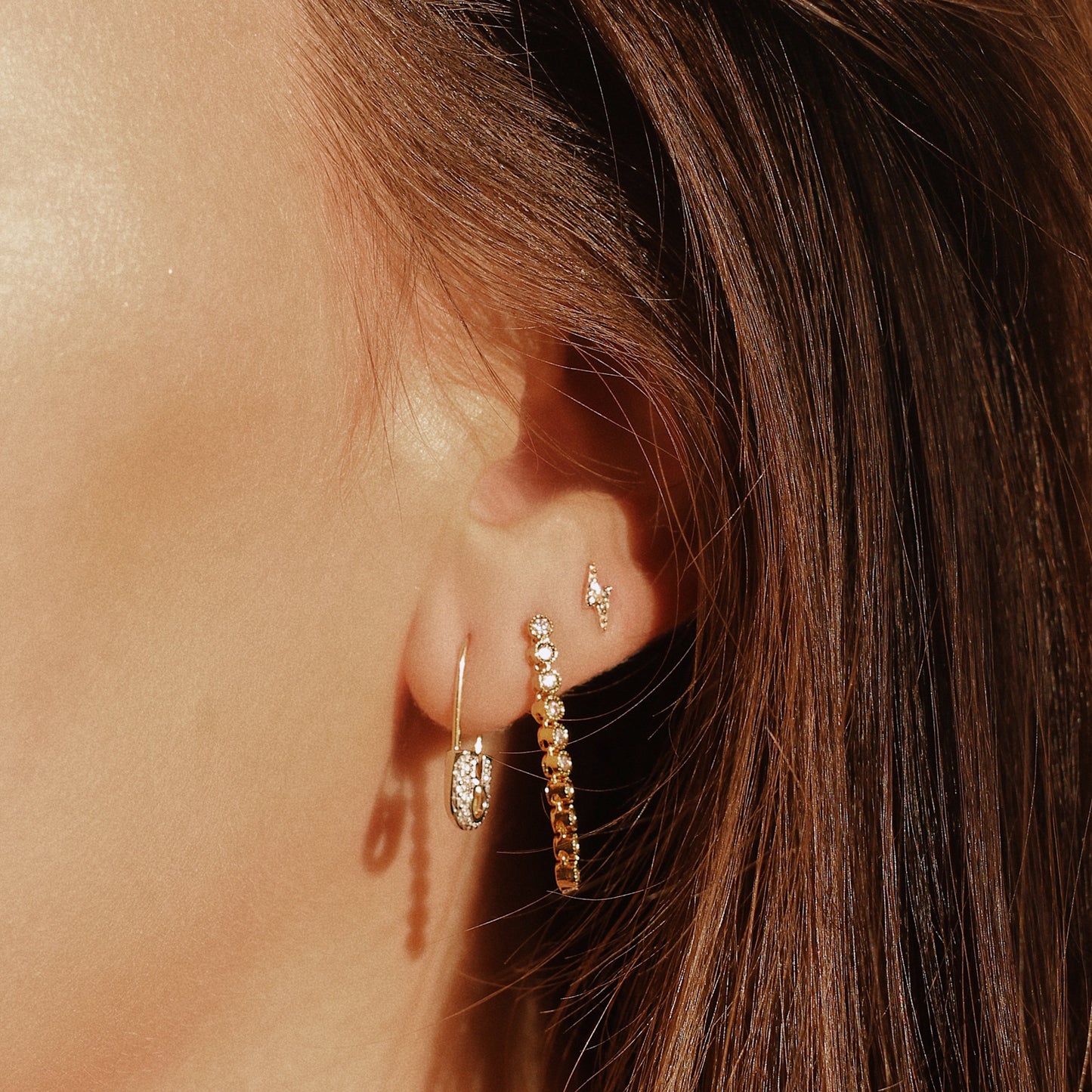 Pequeño rayo de diamante