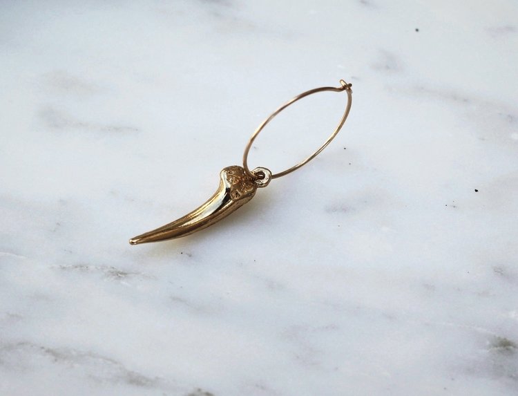 Aro sencillo con dije