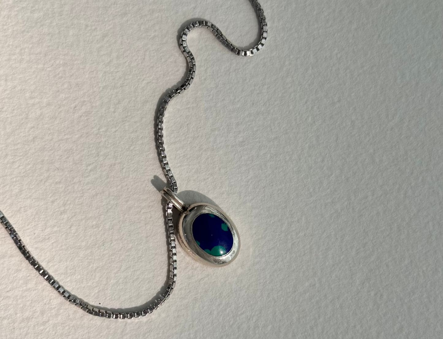 Vintage Azurite Necklace